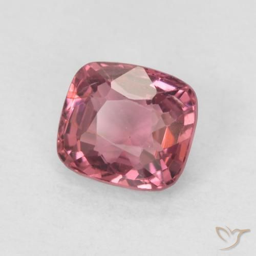 0.49 ct Purple Spinel Stone, Natural Spinel in Cushion-Cut Shape for Sale