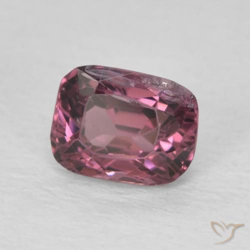 0.81 ct Purple Spinel Stone, Natural Spinel in Cushion-Cut Shape for Sale
