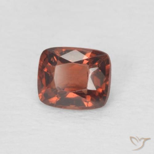 0.45 ct Red Spinel Stone, Natural Spinel in Cushion-Cut Shape for Sale
