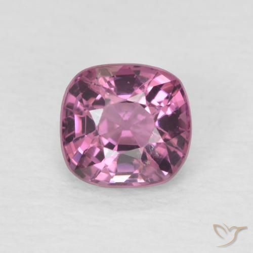 0.68ct Natural Medium Purple Spinel, Cushion, VVS-VS