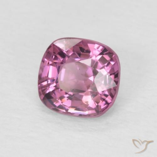 0.68 ct Purple Spinel Stone, Natural Spinel in Cushion-Cut Shape for Sale