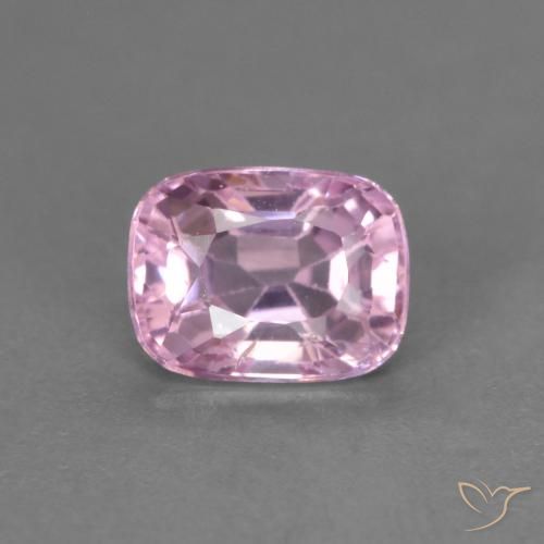 0.65ct Natural Pinkish Violet Purple Spinel, Cushion, VS