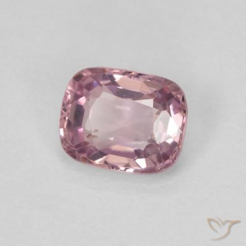 0.55 ct Purple Spinel Stone, Natural Spinel in Cushion-Cut Shape for Sale