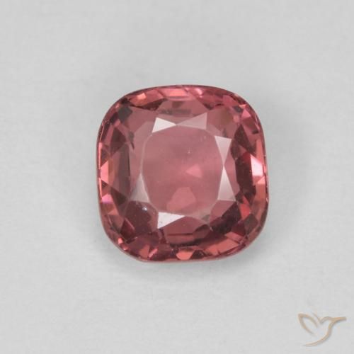 0.67ct Natural Deep Purple Spinel, Cushion, VVS-VS
