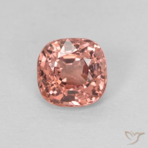 0.65 ct Pink Spinel, 4.9 x 4.8 mm Cushion Cut From Tanzania, Photo A