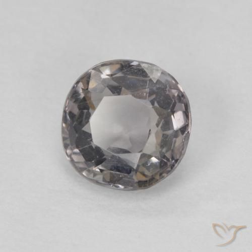 0.75ct Natural Light Grey Spinel, Cushion, VVS-VS