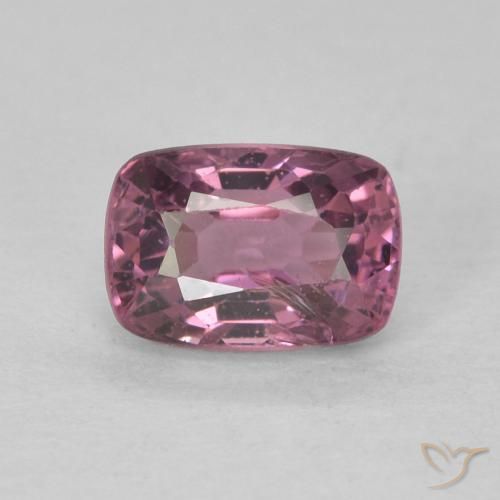 0.71 ct Pink Spinel, 5.8 x 4 mm Cushion Cut From Tanzania, Photo A
