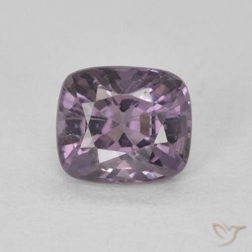 0.66ct Natural Medium Purple Spinel, Cushion, VS