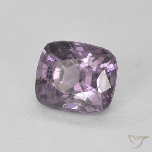 0.66 ct Purple Spinel Stone, Natural Spinel in Cushion-Cut Shape for Sale