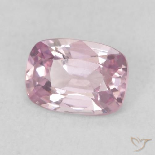 0.57 ct Purple Spinel Stone, Natural Spinel in Cushion-Cut Shape for Sale