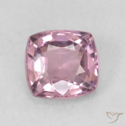 0.69ct Naturale Viola rossastro chiaro Spinello, Cuscino, VVS, Photo A