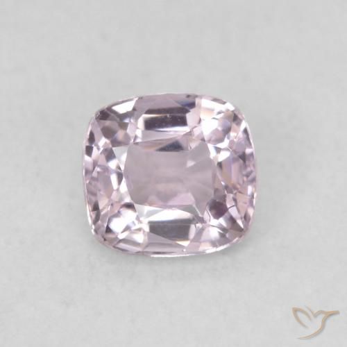 0.48ct Natural Very Light Pinkish Purple Spinel, Cushion, VVS