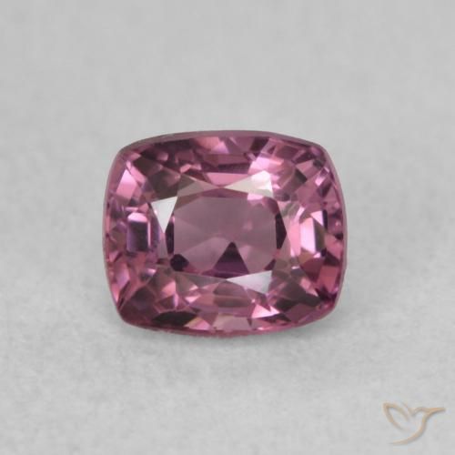 0.56ct Natural Boysenberry Spinel, Cushion, VVS