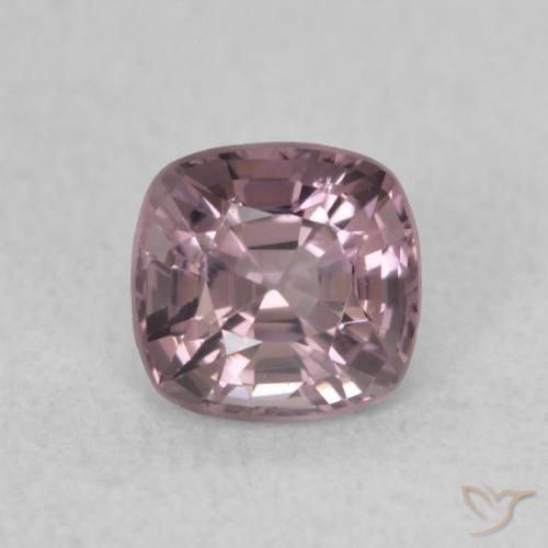 0.55ct Natural Pinkish Purple Spinel, Cushion, VVS