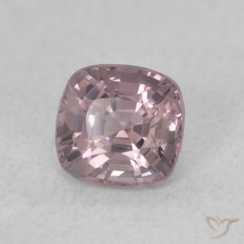 0.55 ct Purple Spinel Stone, Natural Spinel in Cushion-Cut Shape for Sale