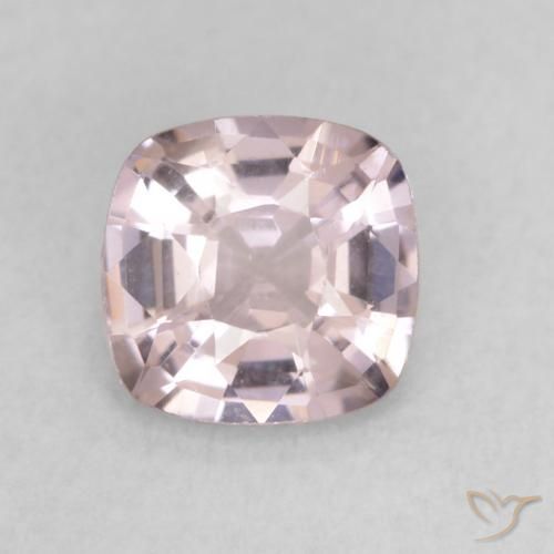 0.60ct Natural Medium Light-Pink Spinel, Cushion, VVS