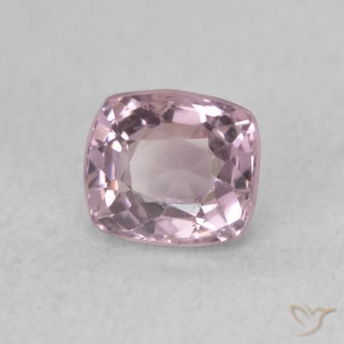 0.56 ct Purple Spinel Stone, Natural Spinel in Cushion-Cut Shape for Sale