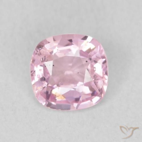 0.52 ct Pink Spinel, 4.8 x 4.8 mm Cushion Cut From Tanzania, Photo A