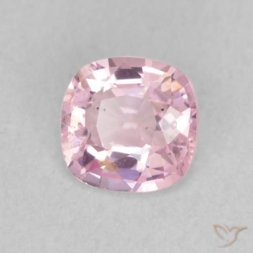 0.52 ct Pink Spinel Stone, Natural Spinel in Cushion-Cut Shape for Sale