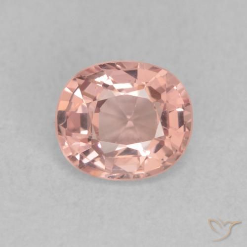 0.50ct Natural Indian Red Spinel, Cushion, VVS-VS, Photo A