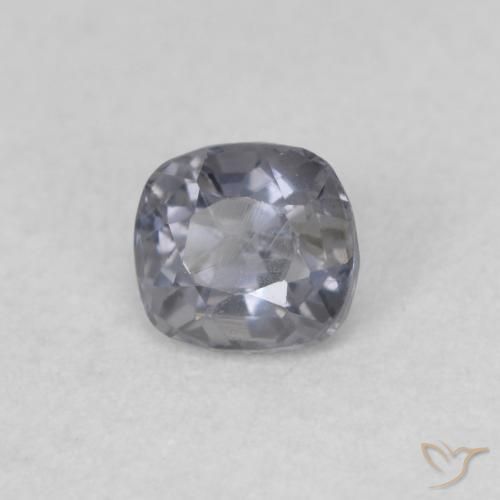 0.48 ct Gray Spinel Stone, Natural Spinel in Cushion-Cut Shape for Sale