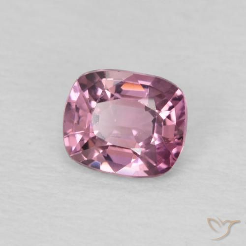 0.55 ct Purple Spinel Stone, Natural Spinel in Cushion-Cut Shape for Sale