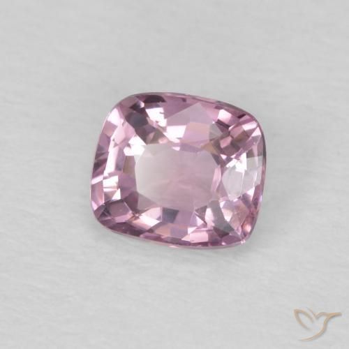 0.59 ct Purple Spinel Stone, Natural Spinel in Cushion-Cut Shape for Sale