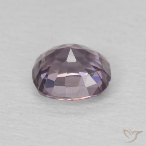 Spinel Gemstone in 5.6 x 5 mm Size for Sale, Spinel Stone in Grey Purple Color