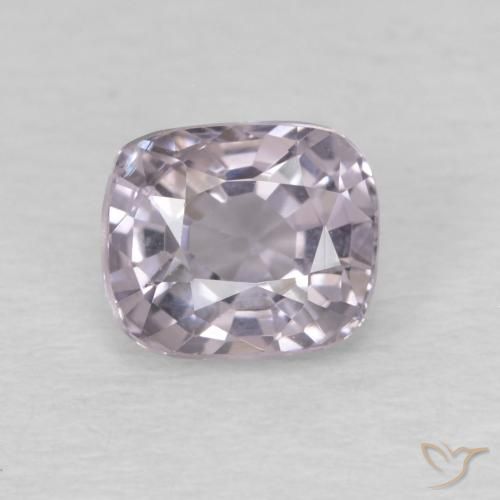 0.92ct Natural Violeta medio espinela, Forma Cojín, VVS-VS, Photo A