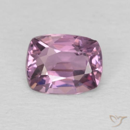 0.79 ct Purple Spinel, 6.1 x 4.8 mm Cushion Cut From Tanzania, Photo A