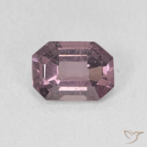 Spinello viola da 0,7 ct, taglio ottagonale da 6,2 x 4,5 mm, proveniente dalla Tanzania, Photo A