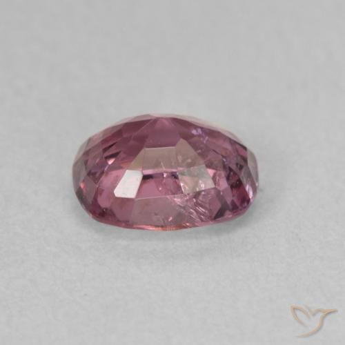 Spinel Gemstone in 6 x 5 mm Size for Sale, Spinel Stone in Pinkish Purple Color