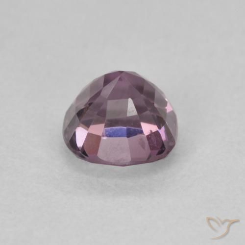 Spinel Gemstone in 5.2 x 5.1 mm Size for Sale, Spinel Stone in Dark Sangria Color
