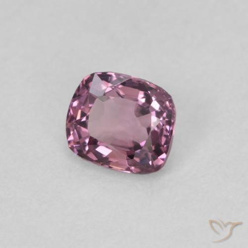 0.50 ct Purple Spinel Stone, Natural Spinel in Cushion-Cut Shape for Sale