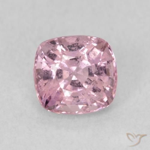 0.84ct Natural Light Pink Spinel, Cushion, VS