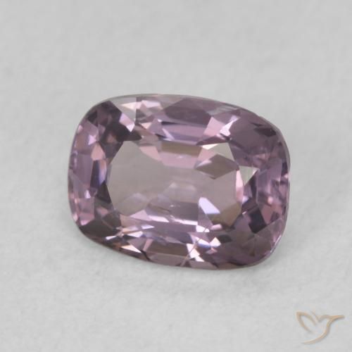 0.85 ct Purple Spinel Stone, Natural Spinel in Cushion-Cut Shape for Sale