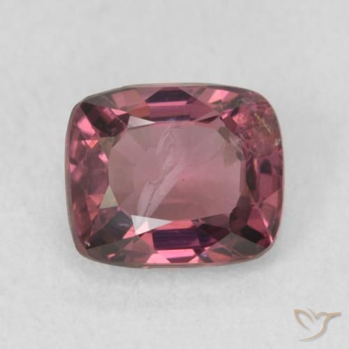 1.00ct Natural Berry Purple Spinel, Cushion, VS