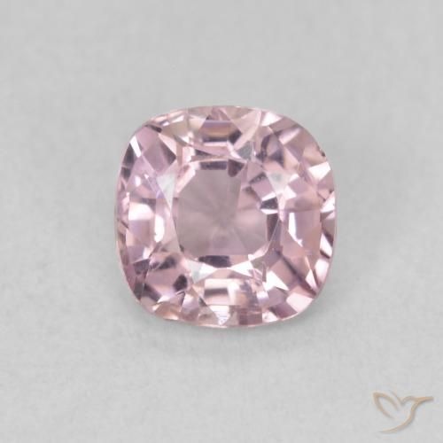 0.58ct Natural Light Pink Spinel, Cushion, VS