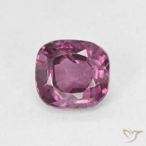 0.64ct Natural Deep Purple Spinel, Cushion, VVS-VS, Photo A