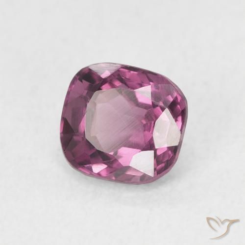 0.64 ct Purple Spinel Stone, Natural Spinel in Cushion-Cut Shape for Sale