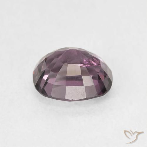 Spinel Gemstone in 6.3 x 5.5 mm Size for Sale, Spinel Stone in Dark Purple Color