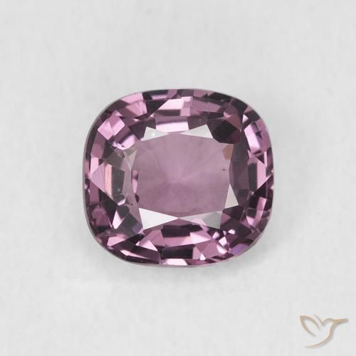 0.98ct Natural Medium Purple Spinel, Cushion, VVS