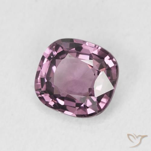 0.98 ct Purple Spinel Stone, Natural Spinel in Cushion-Cut Shape for Sale
