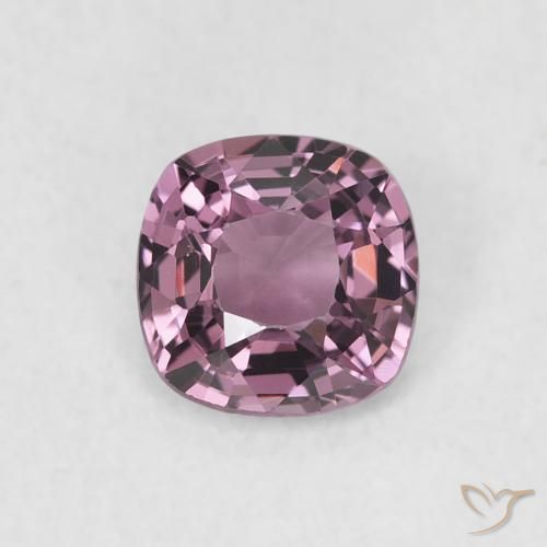 0.67ct Natural Raspberry Red Tone Spinel, Cushion, VVS, Photo A