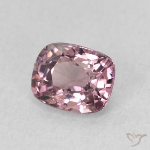 0.75 ct Purple Spinel Stone, Natural Spinel in Cushion-Cut Shape for Sale