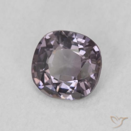 0.73 ct Violet Spinel Stone, Natural Spinel in Cushion-Cut Shape for Sale