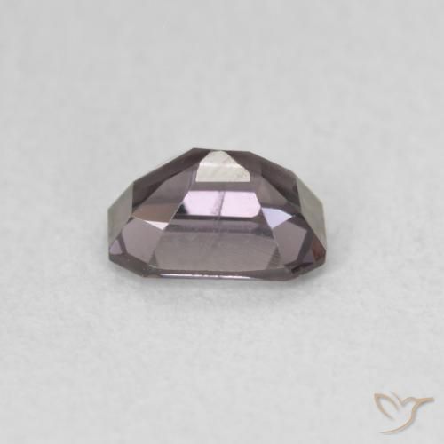 Spinel Gemstone in 5.3 x 4 mm Size for Sale, Spinel Stone in Dark Grey Purple Color