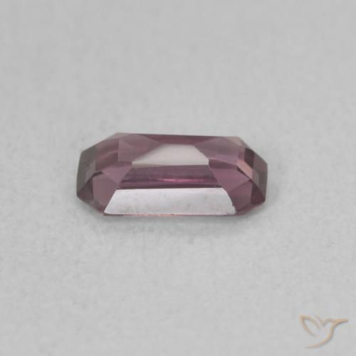 Spinel Gemstone in 6.4 x 3.7 mm Size for Sale, Spinel Stone in Dark Magenta-Pink Color