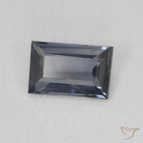 1.05 ct Violet Spinel Stone, Natural Spinel in Baguette Facet Shape for Sale