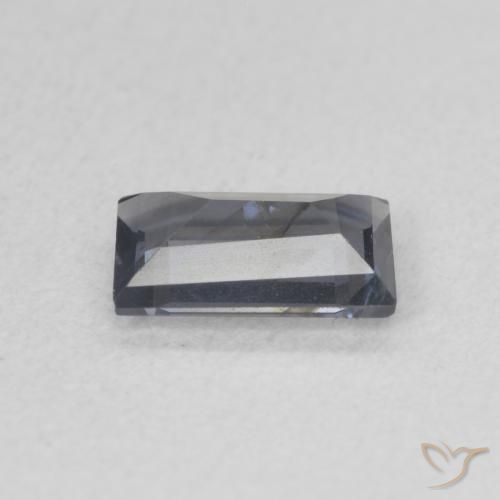 Spinel Gemstone in 7.6 x 4.9 mm Size for Sale, Spinel Stone in Greyish Purple Color